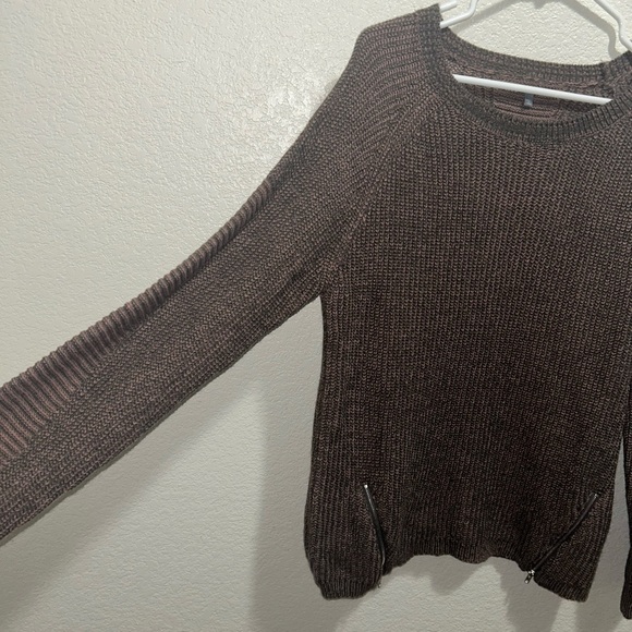 Charlotte Russe Gray and Pink Sweater - Picture 3 of 5
